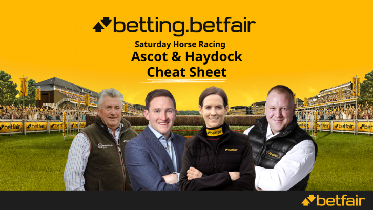 Horse racing tips from the Betfair Saturday cheat sheet